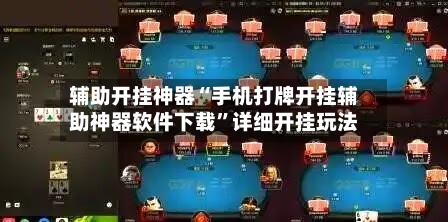 辅助开挂神器“手机打牌开挂辅助神器软件下载”详细开挂玩法-第2张图片