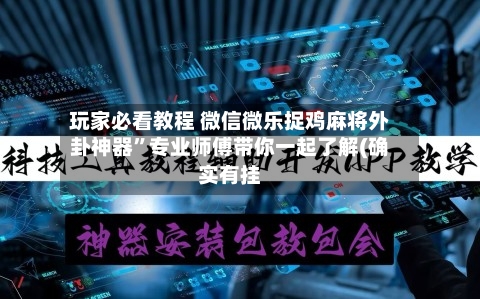 玩家必看教程 微信微乐捉鸡麻将外卦神器	”专业师傅带你一起了解(确实有挂-第2张图片