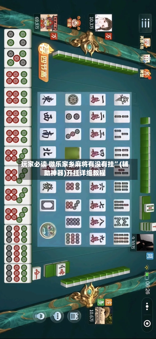 玩家必读 微乐家乡麻将有没有挂”(辅助神器)开挂详细教程-第3张图片